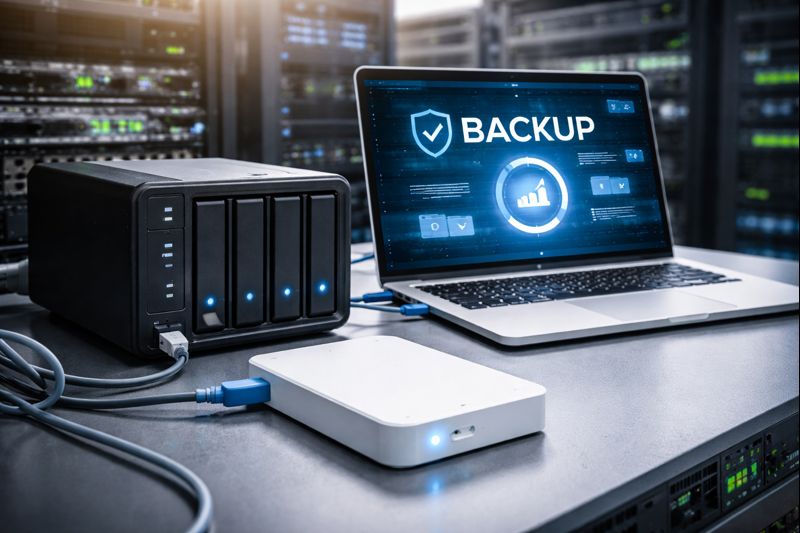 Backup i DR — ochrona danych i szybkie odtworzenie